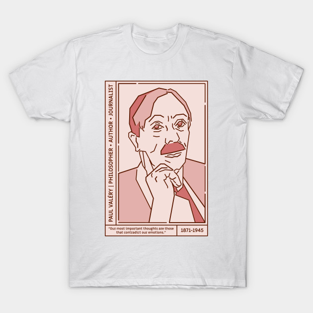 Paul ValÃ©ry Literary Giant T-Shirt-TOZ